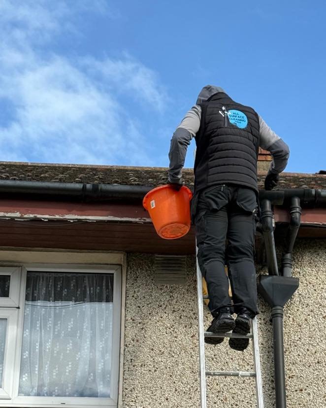 Gutter cleaning by All Surface Cleaning