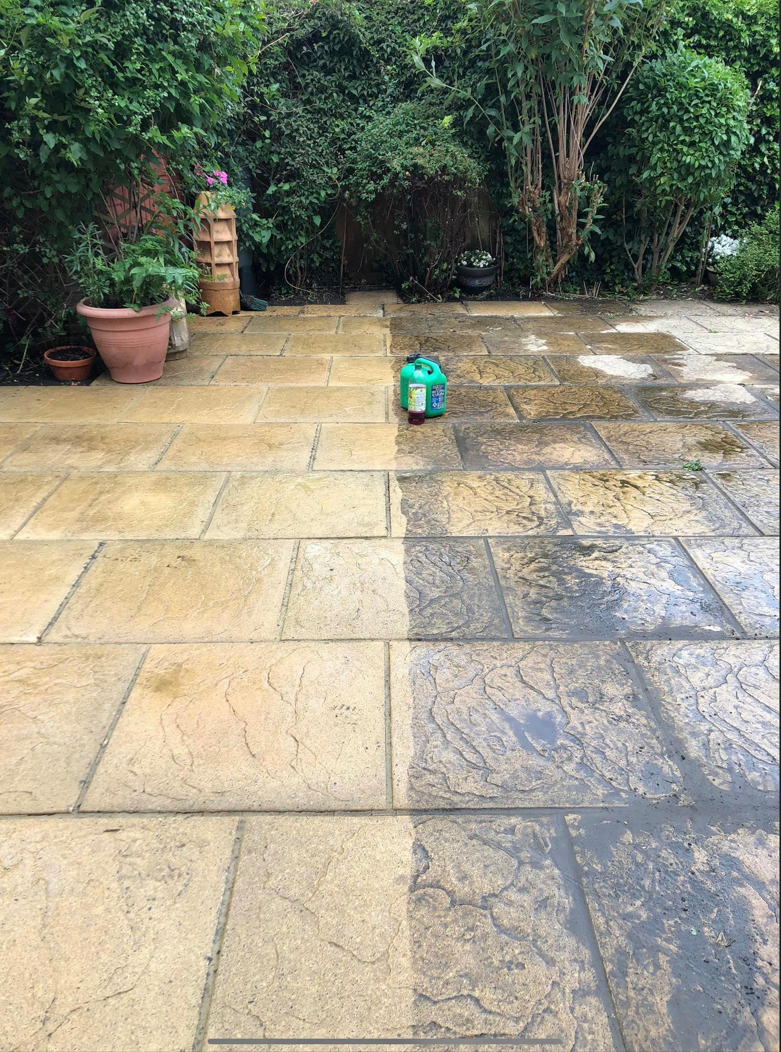 Patio cleaning by All Surface Cleaning